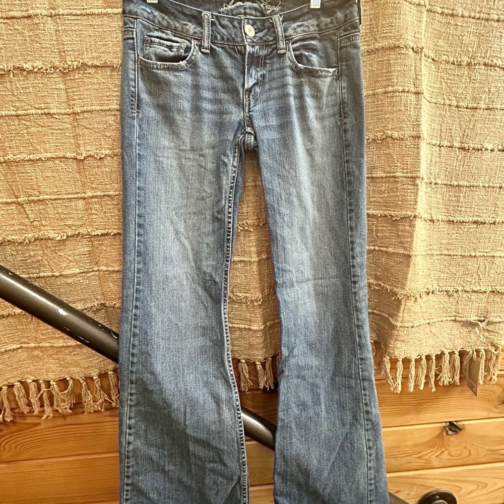 American Eagle Outfitters Blue Flare Jeans